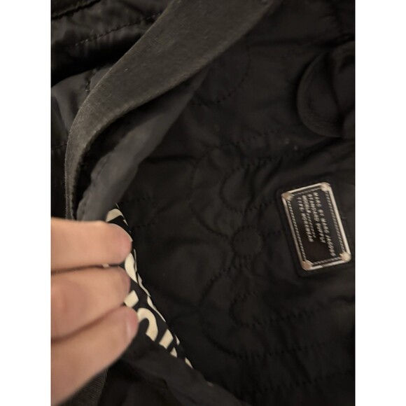 MARC by Marc Jacobs  Tote/Diaper Bag Y2k  Nylon Eliza Black Designer crossbody - Picture 9 of 16